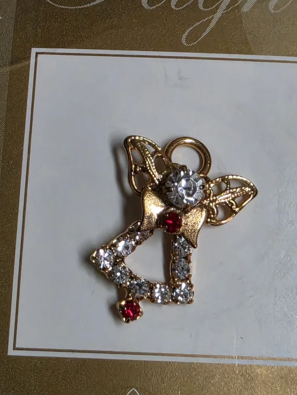 Vintage 2001 Roman Inc Angels  Christmas Pins Set Of 2 New Old Stock